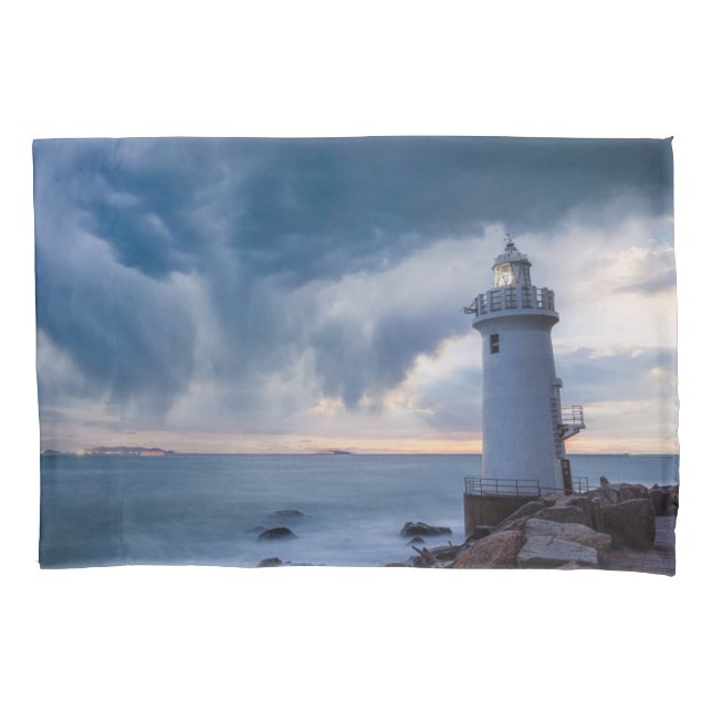 Funda De Cojín Faros | Faro de Cape Irago (Anverso)