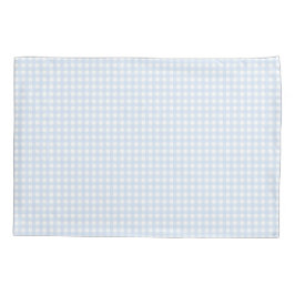 Funda De Cojín Faye Bright Blue Gingham