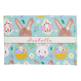 Funda De Cojín Felices Personalizares de Pascua