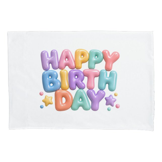 Funda De Cojín Felicidades (Anverso)