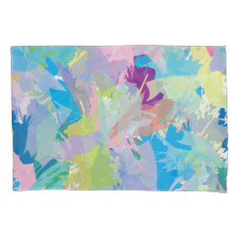 Funda De Cojín Feliz día Resumen arte moderno contemporáneo único