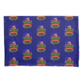 Funda De Cojín Feliz Navidad con Navidades Conejo