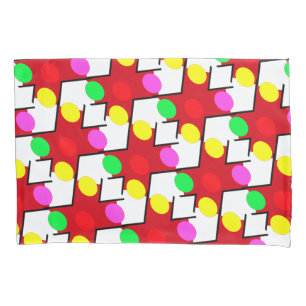 FUNDA DE COJÍN FELIZ PATRÓN DE PUNTO DE BEBÉ GRANDE Y LUMINOSO