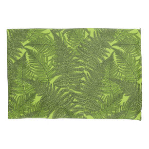 Funda De Cojín Fern en verde