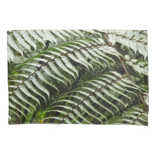 Funda De Cojín Fern Fronds II Naturaleza verde oscura