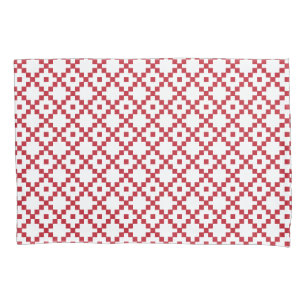 Funda De Cojín Festividad del patrón geométrico de navidades