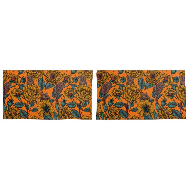 Funda De Cojín Fiesta de ratones retro (Anverso - Set)