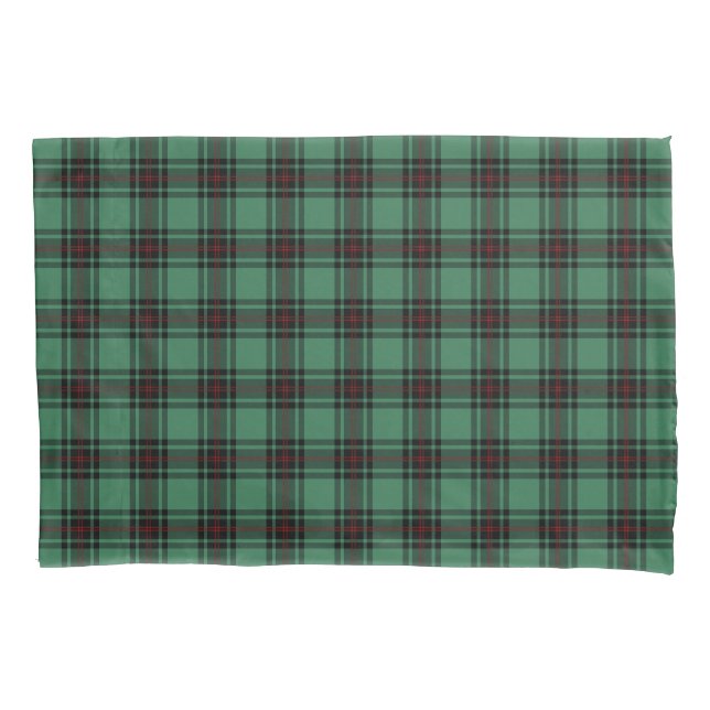 Funda De Cojín Fife Scotland District Tartan Green Plaid (Anverso)
