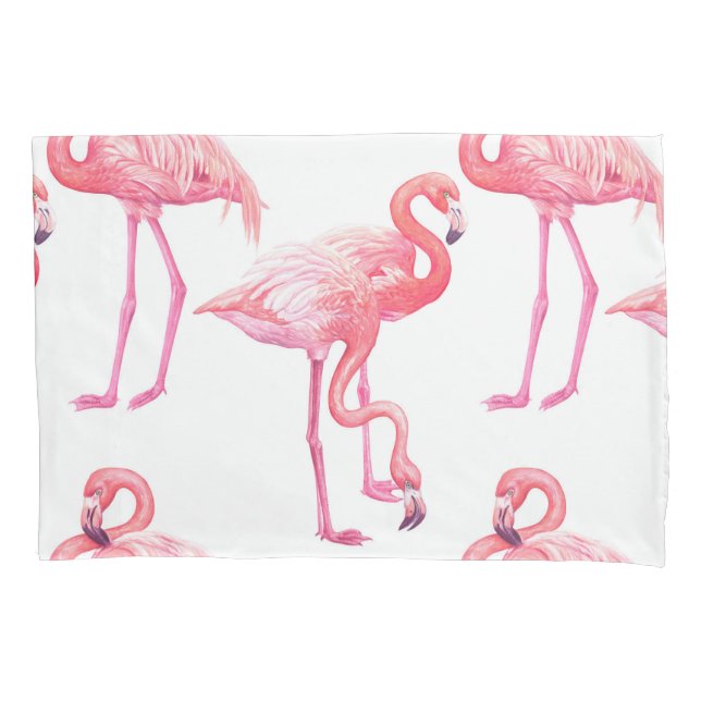 Funda De Cojín Flamingos (Anverso)