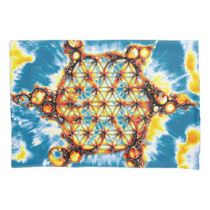 Funda De Cojín Flor De Vida - Formas Coloridas 5