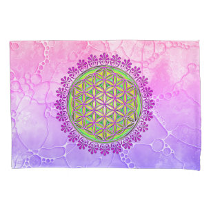 Funda De Cojín Flor De Vida - Ornamentos De Florencia Vintage 2