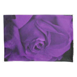 Funda De Cojín flor diseño coloreado rosa morado geométrico