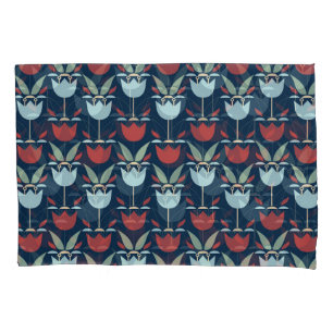 Funda De Cojín Flor geométrica: ornamento ventilado multicolor
