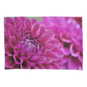 Funda De Cojín Flor púrpura de la dalia