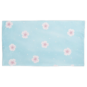 Funda De Cojín Flor Sakura Flor de Cerezo Japonesa