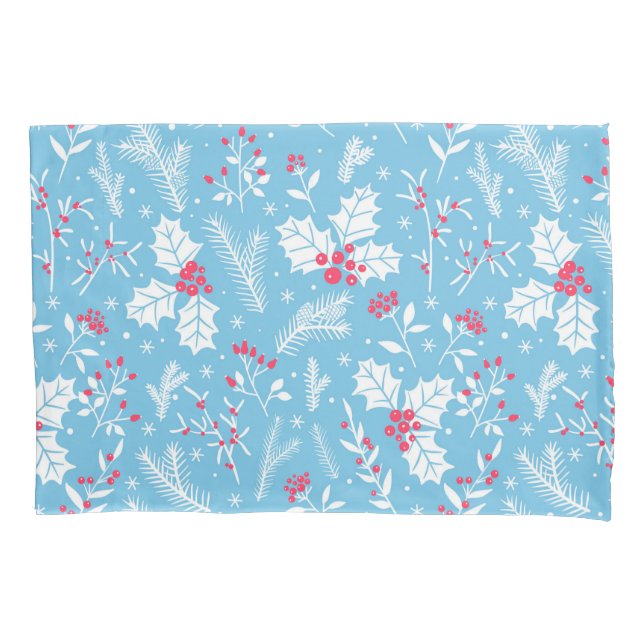 Funda De Cojín Flora de invierno 2 (Anverso)