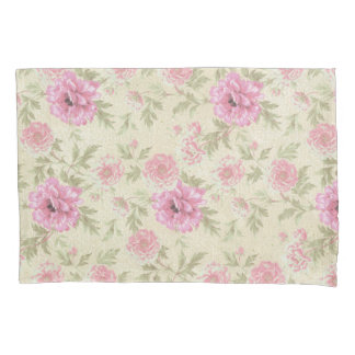 Funda De Cojín Flora rosa rosa rosa rosa vintage