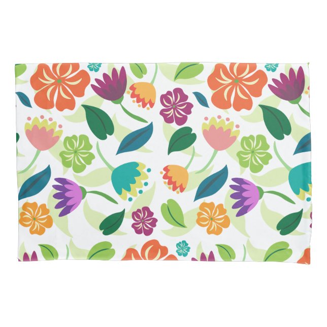 Funda De Cojín Floral (Anverso)