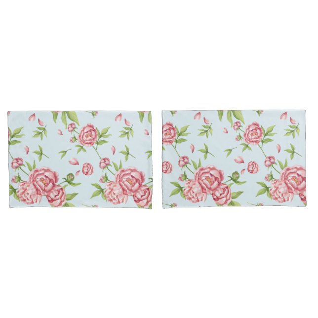 Funda De Cojín Floral (Anverso - Set)