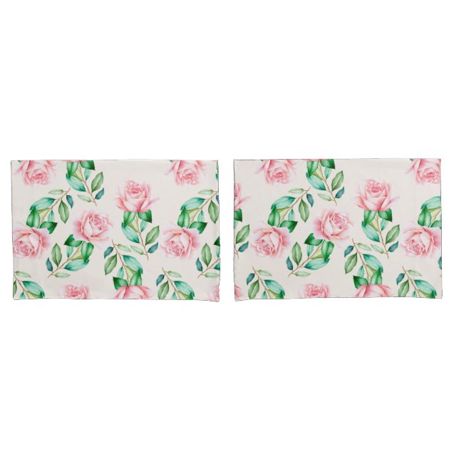 Funda De Cojín Floral (Anverso - Set)