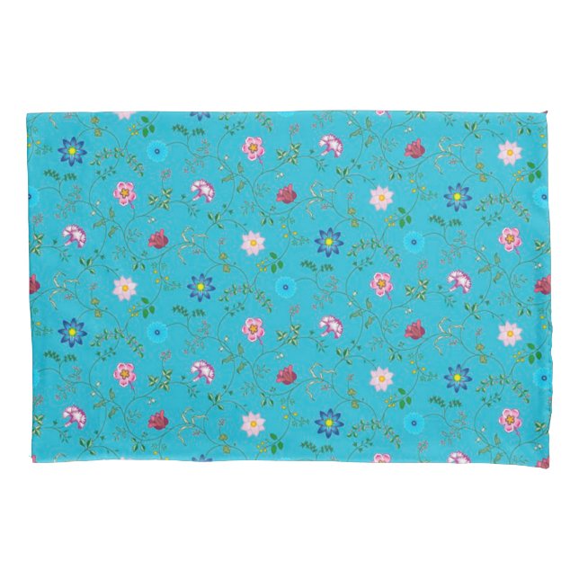 Funda De Cojín Floral (Anverso)