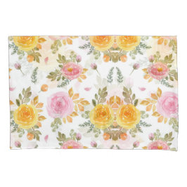 Funda De Cojín Floral acuarela de moda