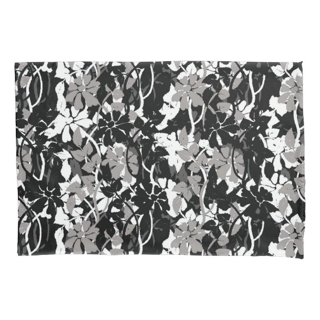 Funda De Cojín Floral elegante (Anverso)