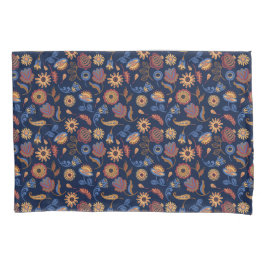 Funda De Cojín Floral folclórica rústica