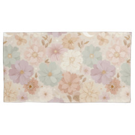 Funda De Cojín Floral Pradera Celestial