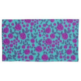 Funda De Cojín floral rosa rosa rosa rosa rosa en el agua