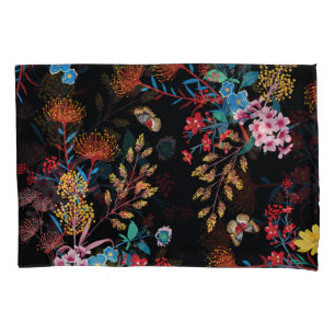 Funda De Cojín Floreciente estilo mariposas jardín estilo liberta