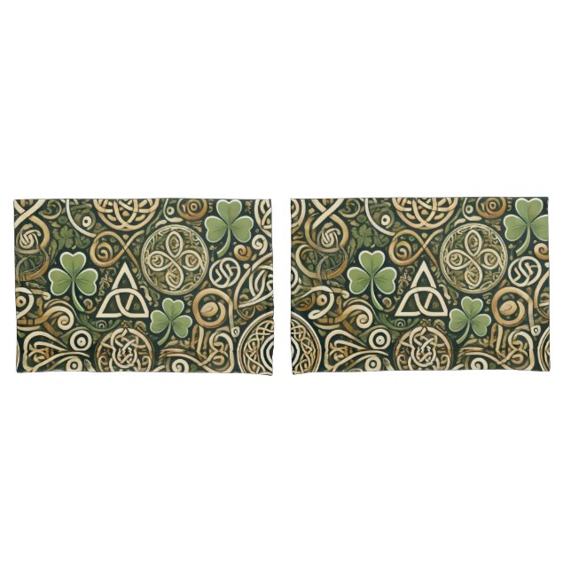 Funda De Cojín Florecimiento Celta (Anverso - Set)