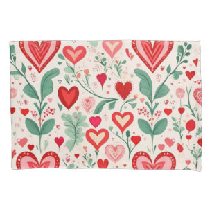 Funda De Cojín Flores cortas