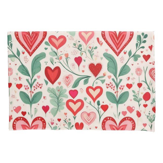 Funda De Cojín Flores cortas (Anverso)