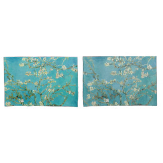 Funda De Cojín Flores de almendra por van Gogh