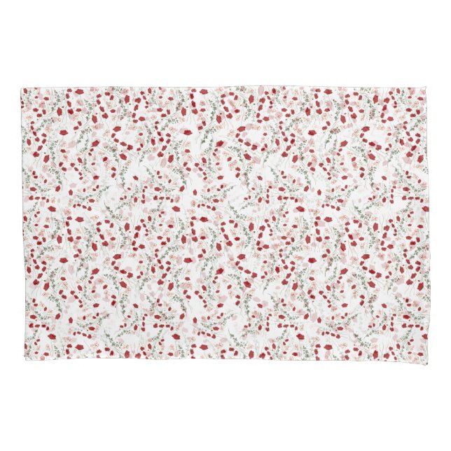 Funda De Cojín Flores de almohada (Anverso-izquierdo)