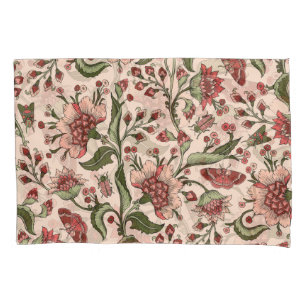 Funda De Cojín Flores de fantasía Mano paisley dibujada