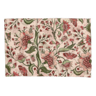 Funda De Cojín Flores de fantasía Mano paisley dibujada