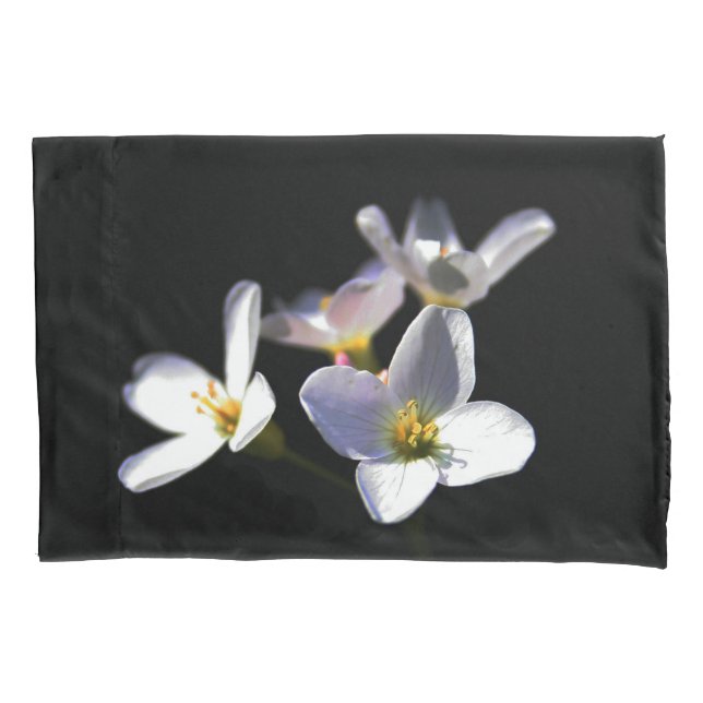 Funda De Cojín Flores de pratensis cardamina pcnm (Anverso)
