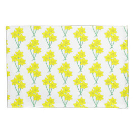 Funda De Cojín Flores de primavera de Daffodils amarillos Bunch F