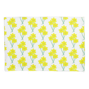 Funda De Cojín Flores de primavera de Daffodils amarillos Bunch F