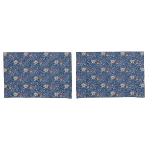 Funda De Cojín Flores florales de época William Morris Medway