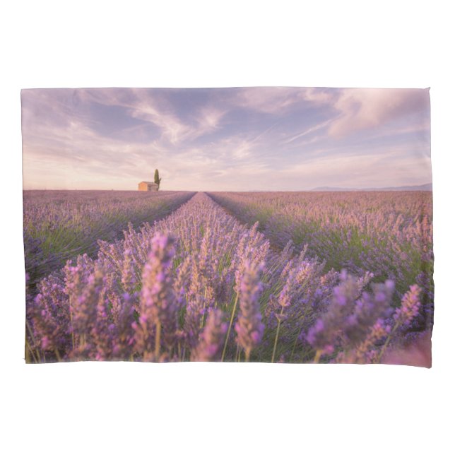 Funda De Cojín Flores | Lavender Southern France (Anverso)