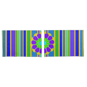 Funda De Cojín Flower Flower Power Bloom II + tu trasero. y idea