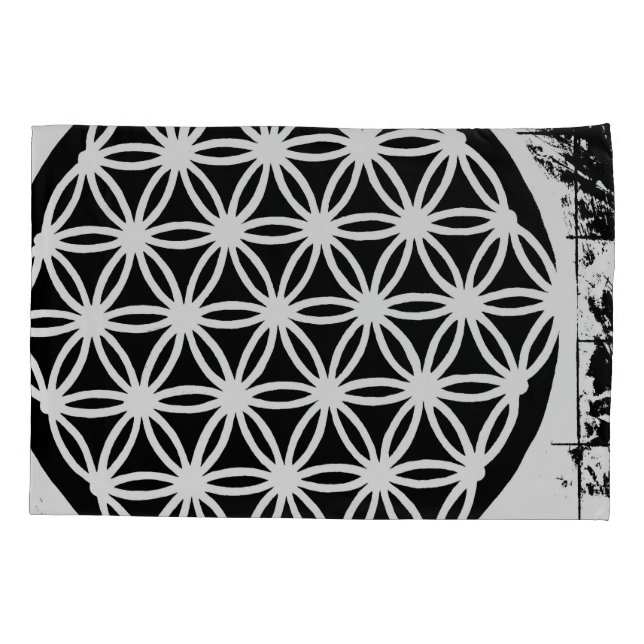 Funda De Cojín Flower of Life – Geometric Pillowcase (Reverso)