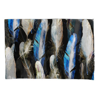 Funda De Cojín Fly Watercolor Fethers: Fondo sin Marea