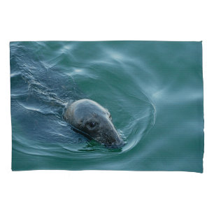Funda De Cojín Foca gris de Chatham en misión
