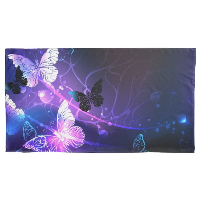 Funda De Cojín Fondo con mariposas nocturnas (Anverso-izquierdo)