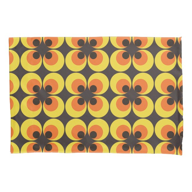 Funda De Cojín Fondo de escritorio de los años 70 (Anverso)