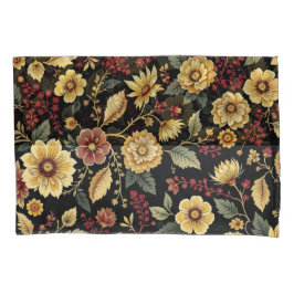 Funda De Cojín Fondo de flores para almohada 